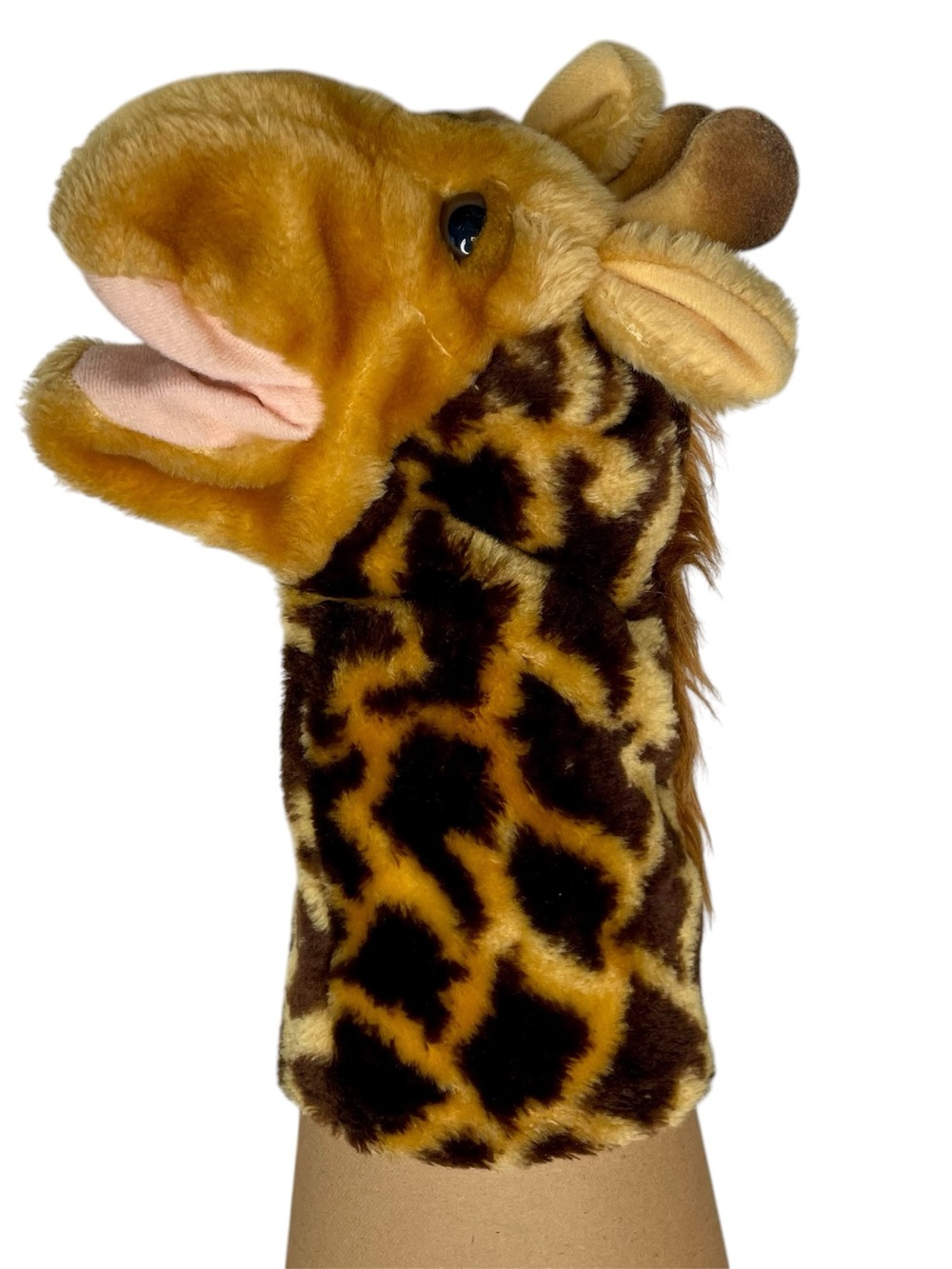 Vintage Dakin Giraffe Plush Hand Puppet Golf Club Cover 1978 Brown